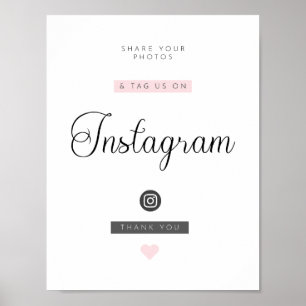 Poster Panneau de médias sociaux Airbnb/Vacances