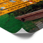 Poster Panneau de Narvik (Coin)