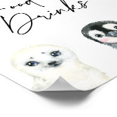 Poster Panneau de nourriture et de boisson pour petits Ba (Coin)