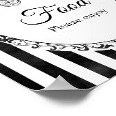 Poster Panneau de nourriture pour poussette gothique Hall (Coin)