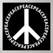 Poster Panneau de paix (Devant)