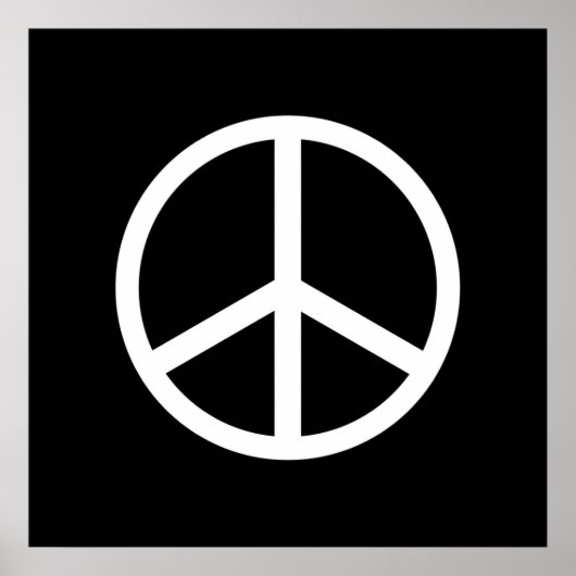 Poster Panneau de paix (Devant)