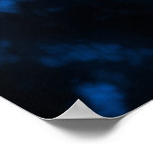 Poster Panneau de paix bleu (Coin)