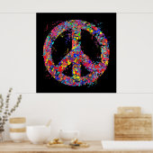 Poster Panneau de Paix, Déchets (Cuisine)