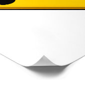 Poster Panneau de passage du lapin (Coin)