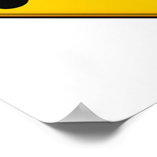 Poster Panneau de passage du lapin (Coin)