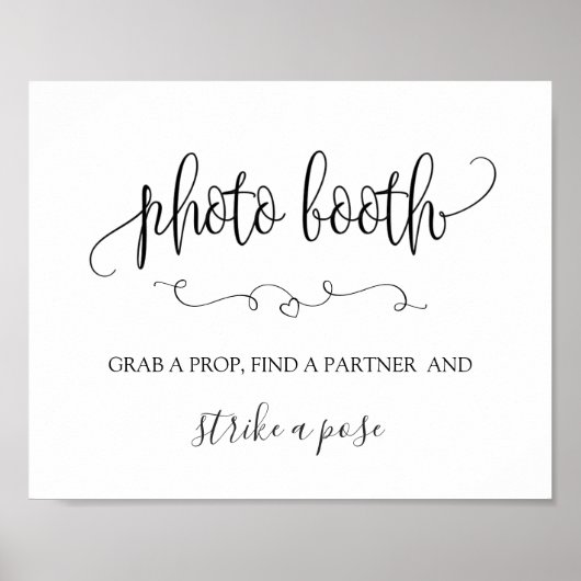 Poster Panneau de Photomaton (Devant)