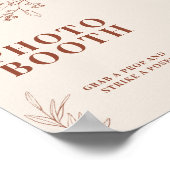 Poster Panneau de Photomaton de Mariage  (Coin)