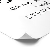 Poster Panneau de Photomaton de Mariage | Calligraphie Mo (Coin)