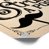 Poster Panneau de photomaton de mariage selfie (Coin)