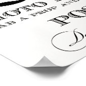 Poster Panneau de Photomaton - Prenez un Accessoire et Fa (Coin)