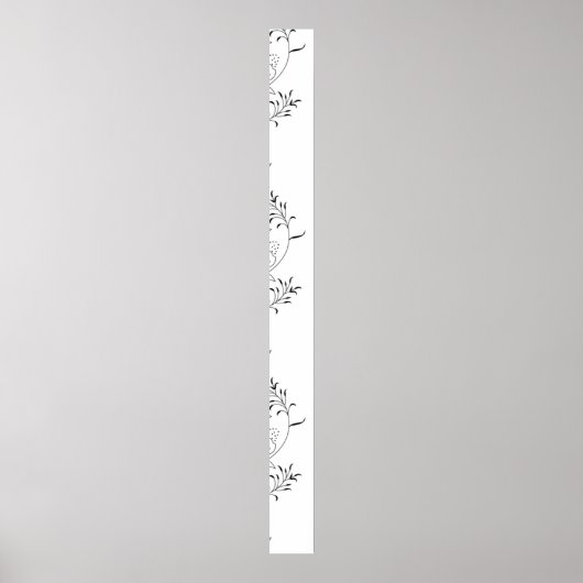 Poster Panneau de piédestal Bianca décoratif, Pierre à sa (Devant)