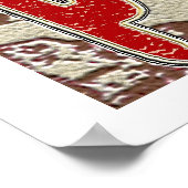 Poster Panneau de plage Pontchartrain ancien (Coin)