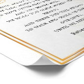 Poster Panneau de poème funéraire Foliage Until We Meet A (Coin)