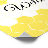 Poster Panneau de porte de bienvenue Bumble Bee (Coin)