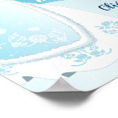 Poster Panneau de réception de la reine de neige (Coin)