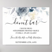 Poster Panneau de réception de mariage de table de sucrer (Devant)