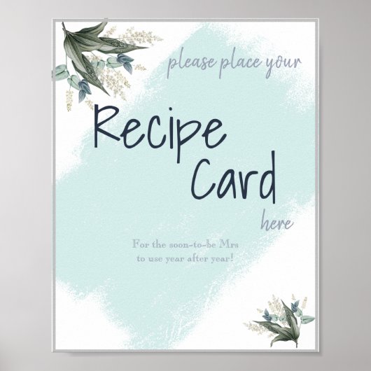 Poster Panneau de réceptions de mariage modifiable pour l (Devant)