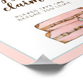 Poster Panneau de retrait des bagages Thème Voyage enterr (Coin)