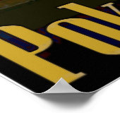 Poster Panneau de salle de poker personnalisée (Coin)