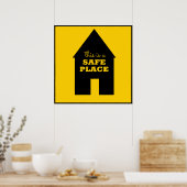 Poster Panneau de sécurité (Cuisine)