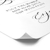 Poster panneau de signalisation de bar à mimosa pour douc (Coin)