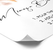 Poster Panneau de signalisation de bar à Mimosa pour mari (Coin)