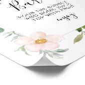 Poster panneau de signalisation de bar à mimosa pour une  (Coin)