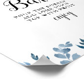 Poster Panneau de signalisation de bar à mimosa pour une  (Coin)