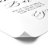 Poster panneau de signalisation de bar à mimosa pour une (Coin)