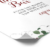 Poster panneau de signalisation de bar mimosa pour une ba (Coin)