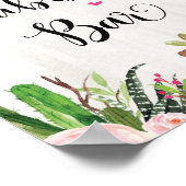 Poster Panneau de signalisation de la barre pétillante de (Coin)