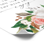 Poster Panneau de signalisation du bar à Mimosa pour mari (Coin)