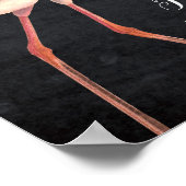 Poster panneau de signalisation mariage flamand original (Coin)