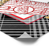 Poster Panneau de signalisation pour mariage ou Baby Show (Coin)