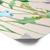 Poster Panneau de signalisation pour un bar à fleurs pour (Coin)