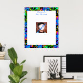 Poster Panneau de signature de photo Bar Mitzvah (Bureau à domicile)