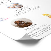 Poster Panneau de signature pour animaux de compagnie Ell (Coin)