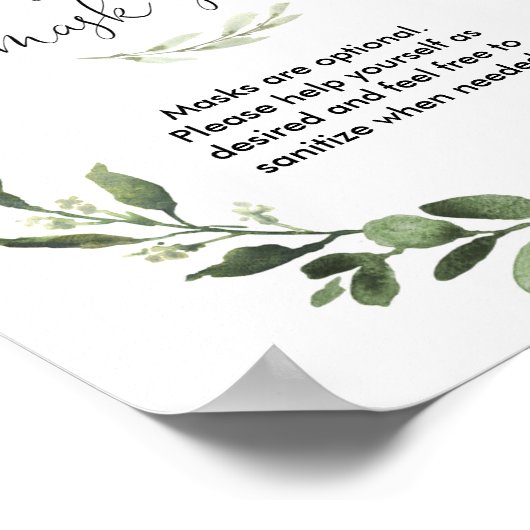 Poster Panneau de station de désinfection de citrouille d (Coin)