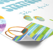 Poster Panneau de station de refroidissement Pool Party (Coin)