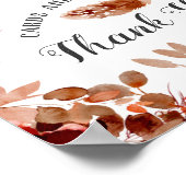 Poster Panneau de table Cartes et Cadeaux de Fleurs de Be (Coin)