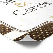 Poster Panneau de table de Baby shower citrouille, bois e (Coin)