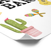 Poster Panneau de table de la fête du cactus de nourritur (Coin)