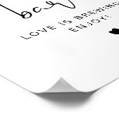 Poster Panneau de table minimaliste moderne ADELLA (Coin)