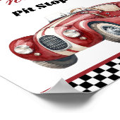 Poster Panneau de table pour 1er anniversaire Snack Pit S (Coin)