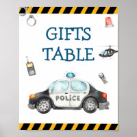 Panneau de table pour cadeaux de fête d'anniversai