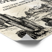 Poster Panneau de table pour fête d'anniversaire de cow-b (Coin)