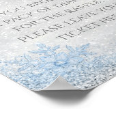 Poster Panneau de table pour la tombola des couches de No (Coin)