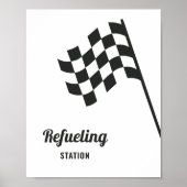 Poster Panneau de table pour nourriture de réapprovisionn (Devant)