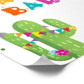 Poster Panneau de table Taco Bar Mexican Food Cactus Fies (Coin)